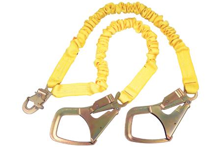 3M DBI Sala ShockWave2 Shock Absorbing Twin Leg Lanyard with Saflok Max Hooks from GME Supply