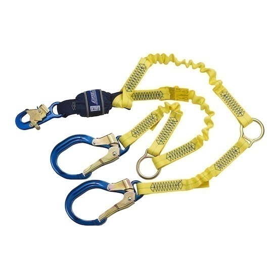 DBI Sala Force2 Hi-Viz Tie-Off Shock Absorbing Lanyard from GME Supply