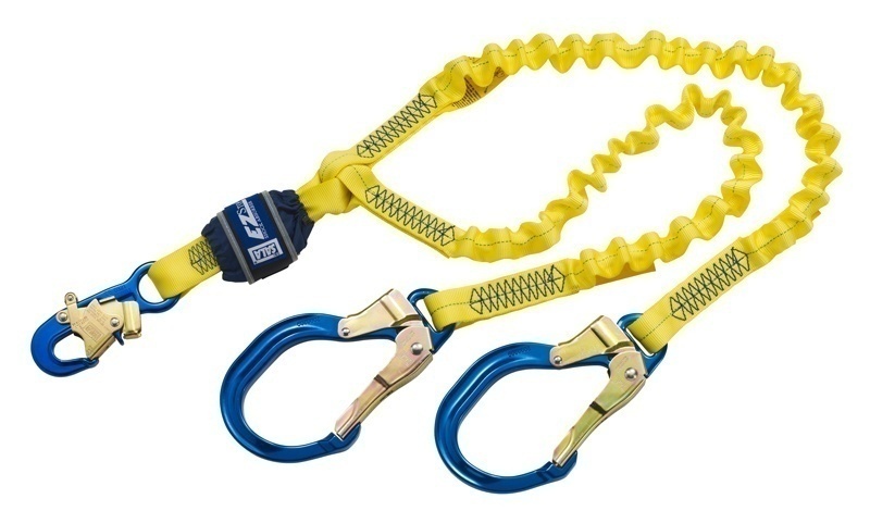 3M DBI Sala EZ-STOP Twin Leg Lanyard with Aluminum Connectors from GME Supply