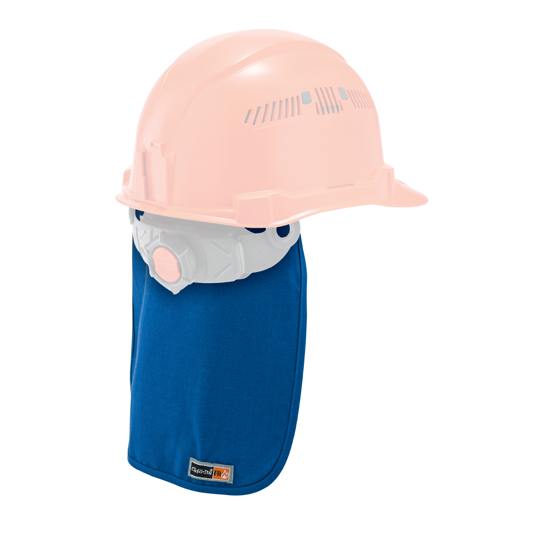 Ergodyne Chill-Its 6717FR Evaporative Cooling FR Hard Hat Liner Pad and Neck Shade from GME Supply