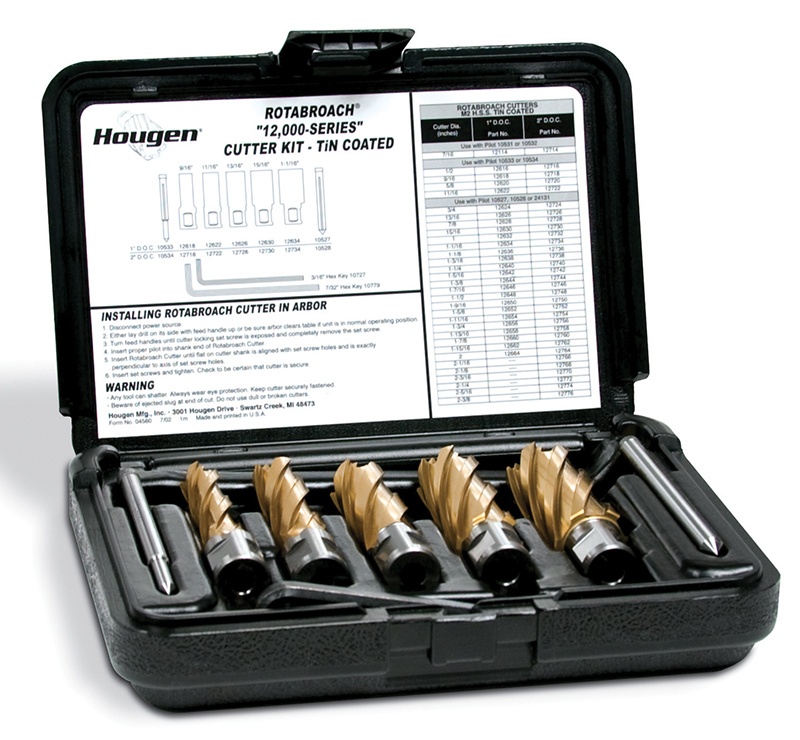 Hougen 12,000 Series Cutter Kits from Columbia Safety