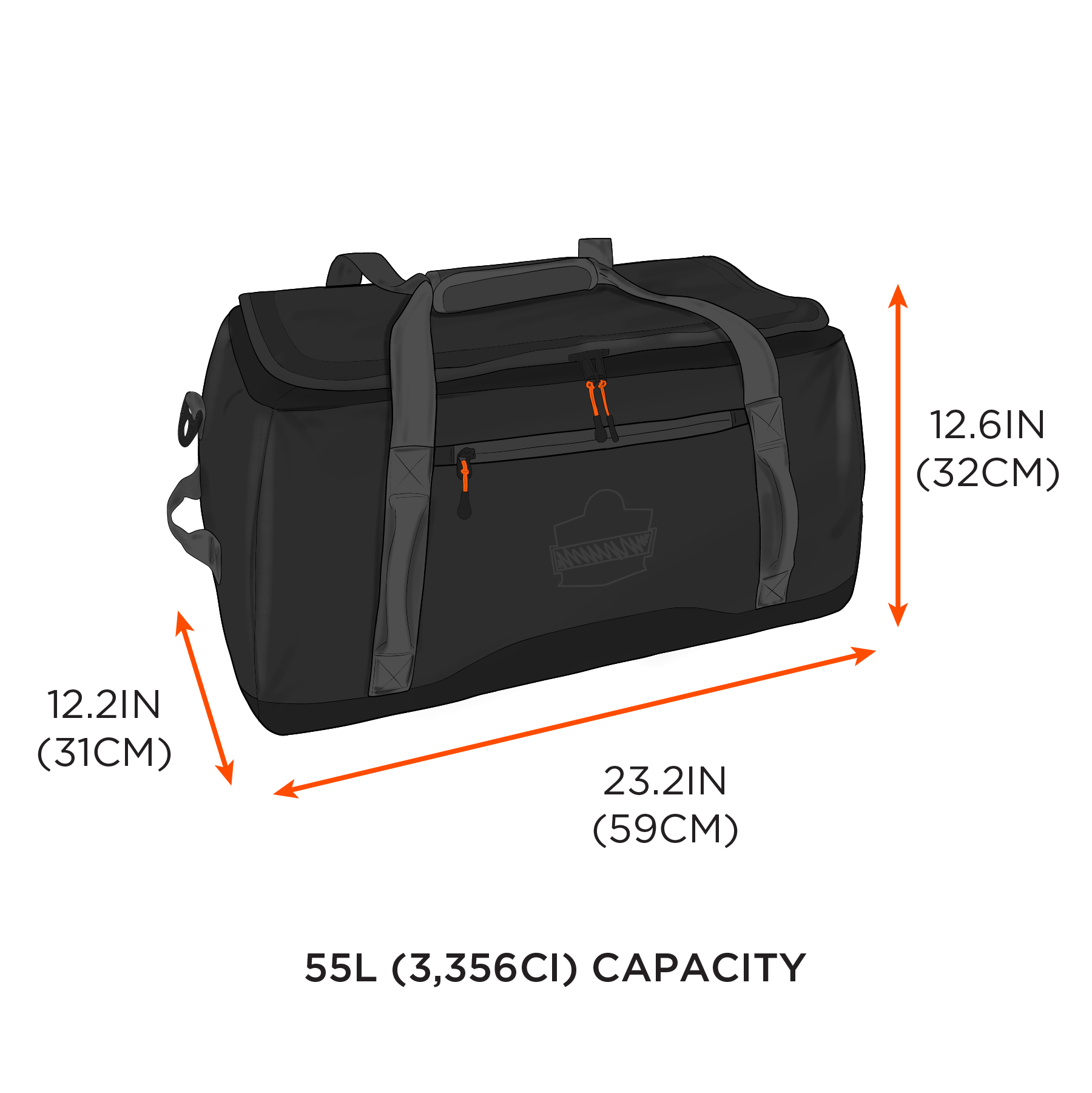 Ergodyne Arsenal 5031 Water-Resistant Duffel Bag from GME Supply