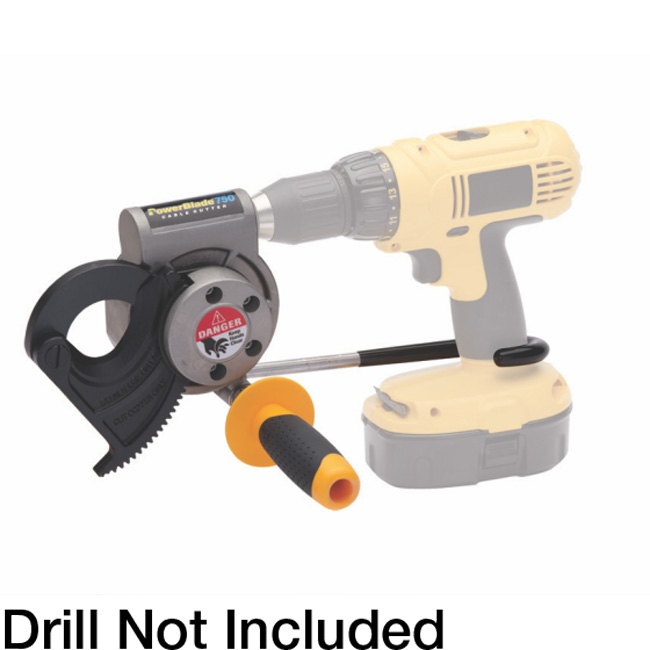 Ideal Industries PowerBlade Drill Powered Cable Cutter from GME Supply