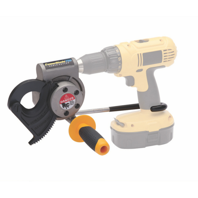 Ideal Industries PowerBlade Drill Powered Cable Cutter from GME Supply