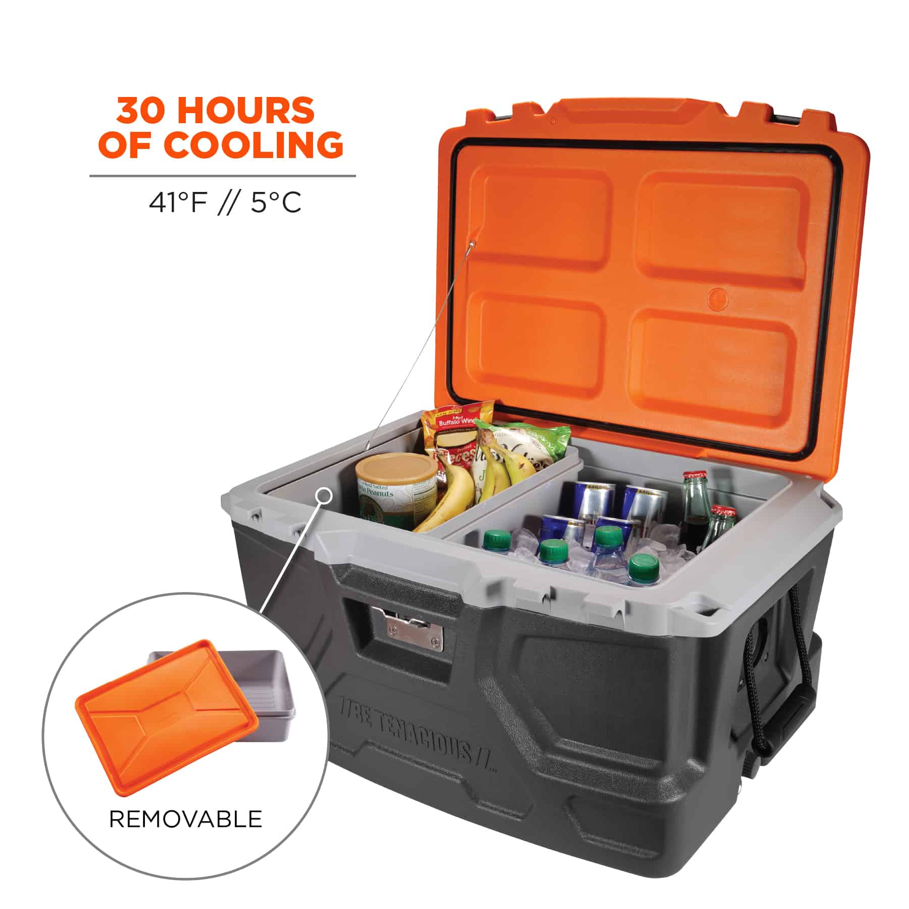 Ergodyne Chill-Its 5171 48-Quart Industrial Hard-Sided Cooler from Columbia Safety