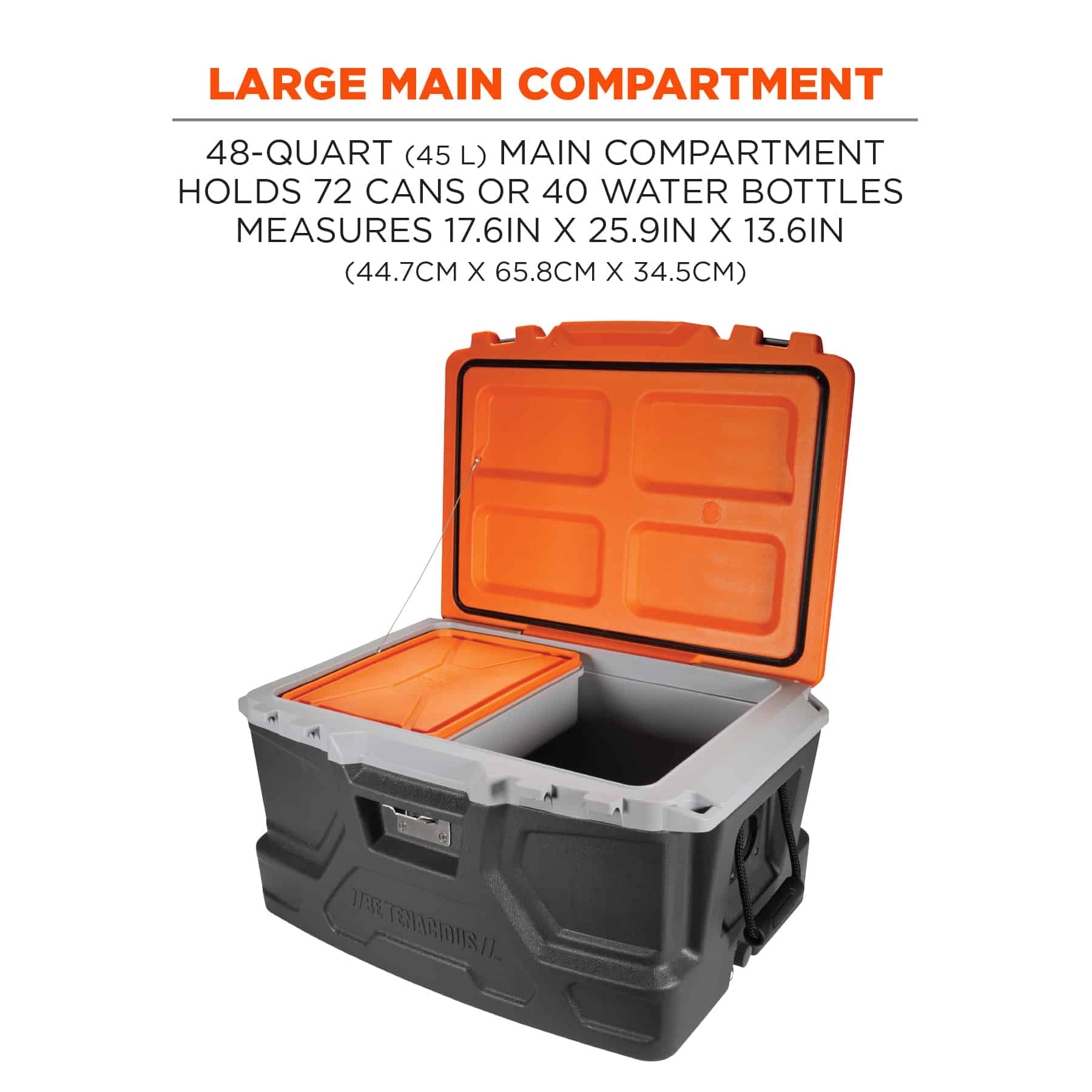 Ergodyne Chill-Its 5171 48-Quart Industrial Hard-Sided Cooler from Columbia Safety