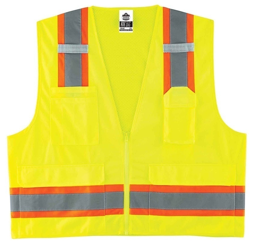 Ergodyne 8248Z GloWear Two-Tone Class 2 Surveyors Vest from GME Supply