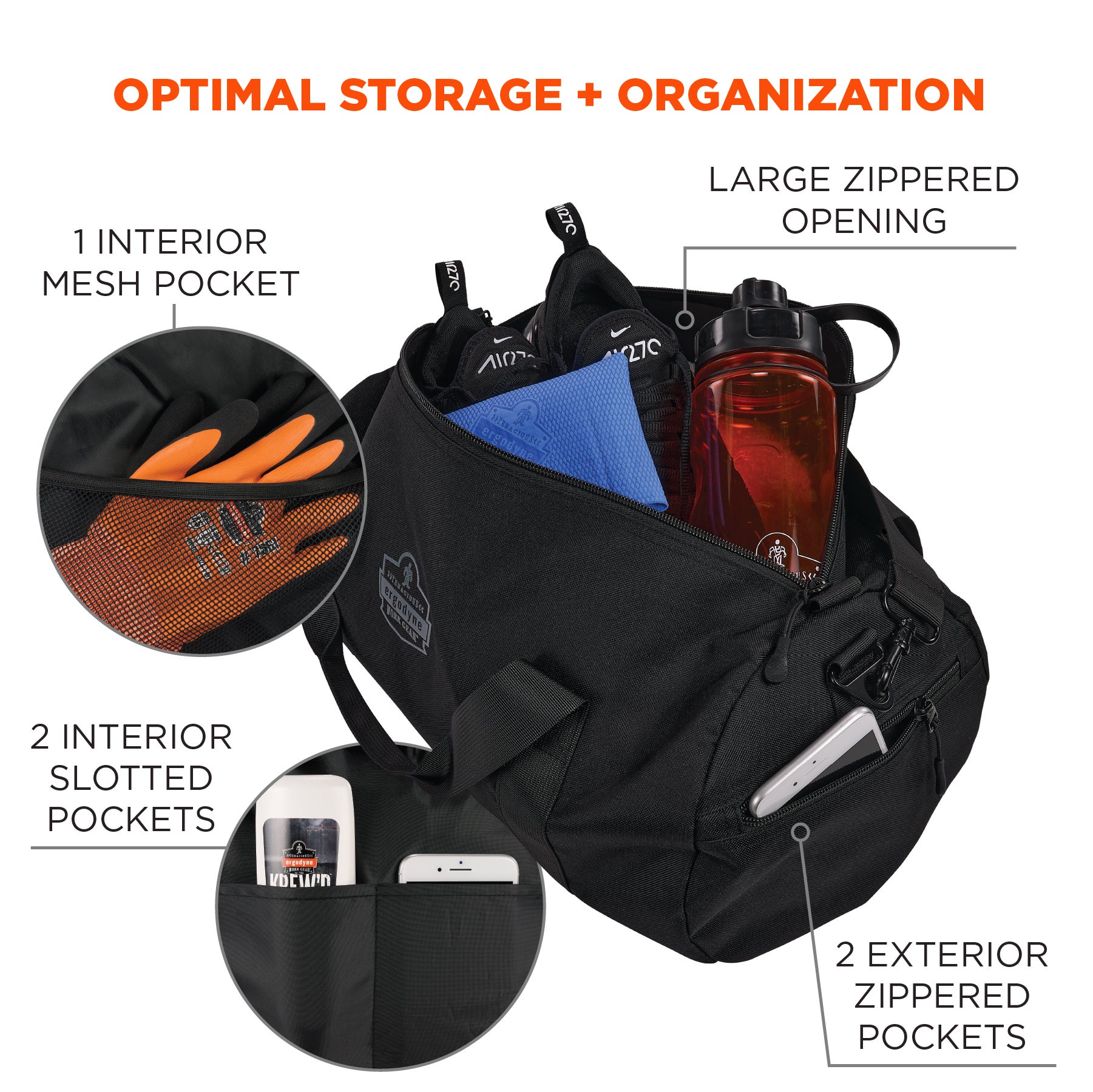 Ergodyne XS Soft Sided Duffel Bag from GME Supply