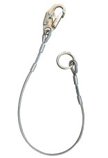 Elk River 6 Foot Galvanized Aircraft Cable with Snaphook and O Ring from GME Supply