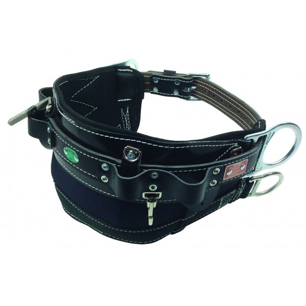 Bashlin EZ Rider Lite Series 4 D-Ring Tool Belt - D- Nylon Mesh Cushion from GME Supply