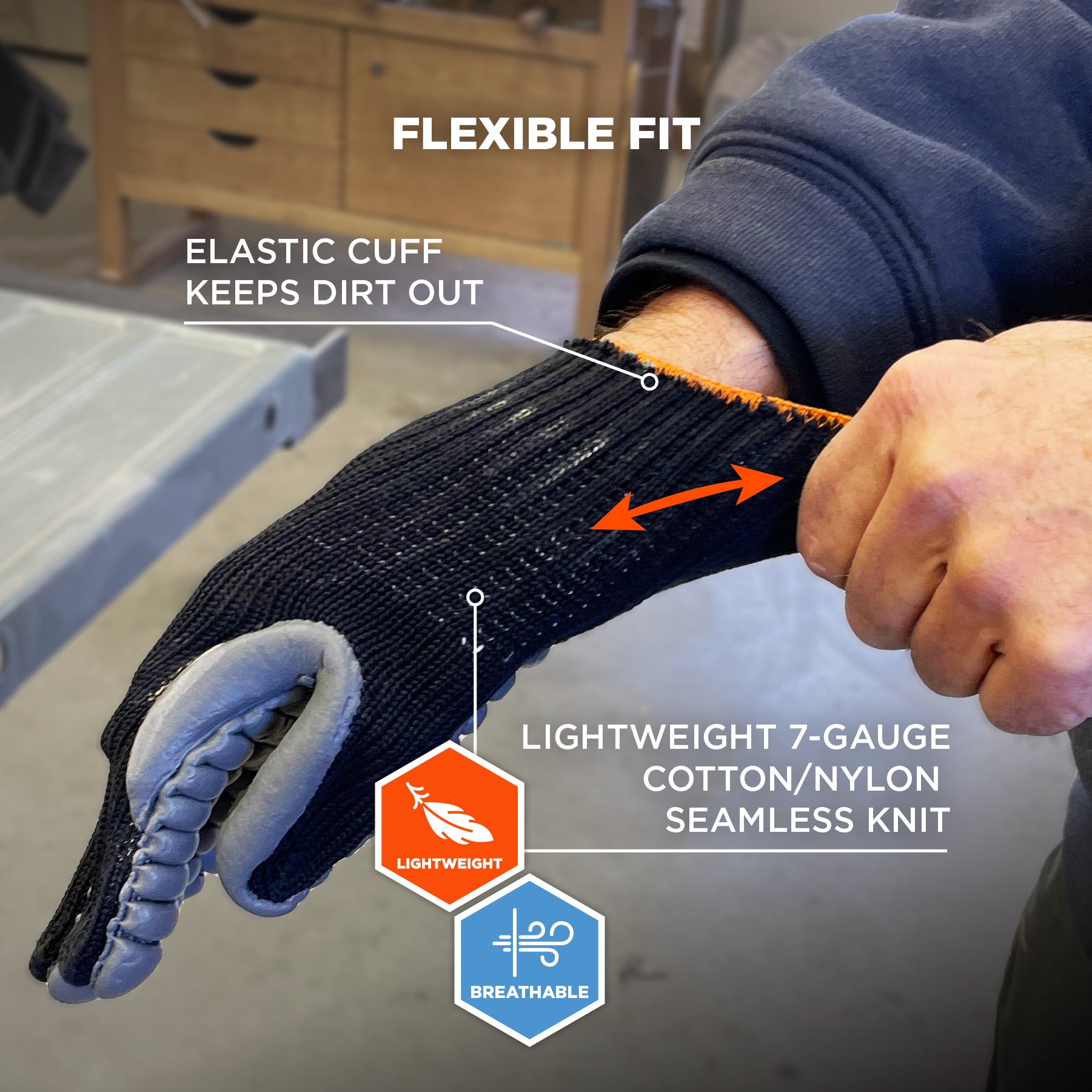 Ergodyne ProFlex 9000 Lightweight Anti-Vibration Gloves from GME Supply