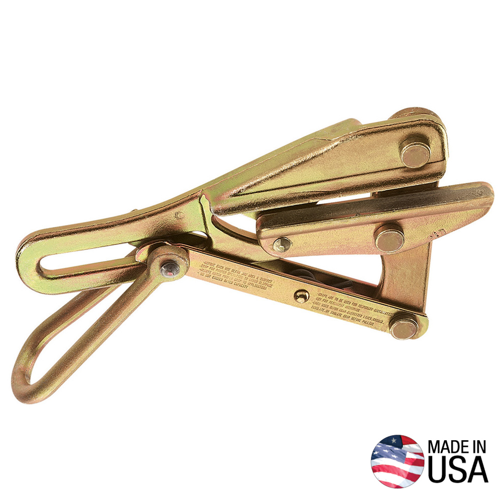 Klein Tools 1656-40 Chicago Grip for Bare Wire 0.5 to 0.7 Inch from Columbia Safety
