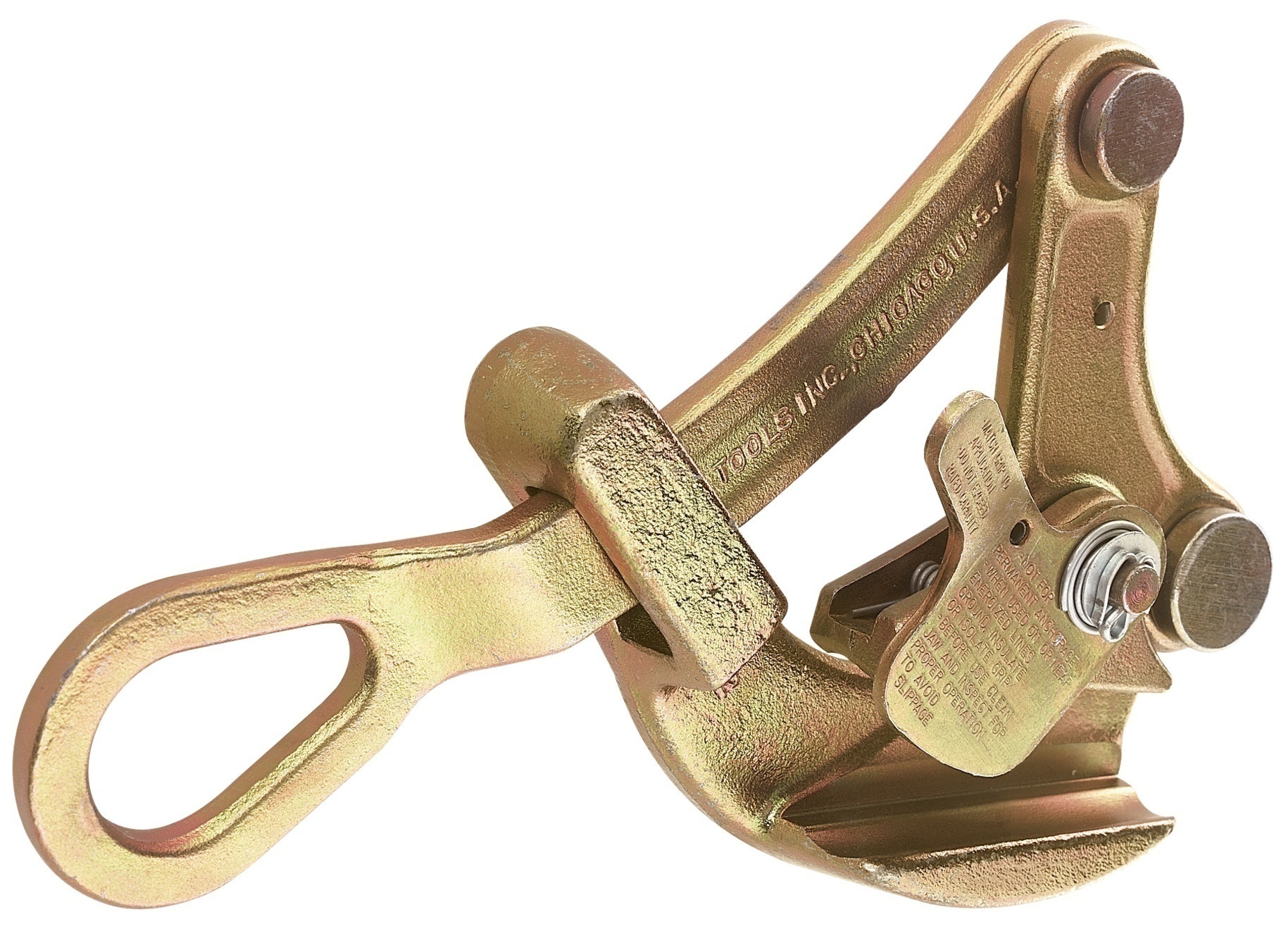 Klein Tools 1685-20 Parallel-Jaw Grip .157 - .875 Inch for EHS Cable from Columbia Safety