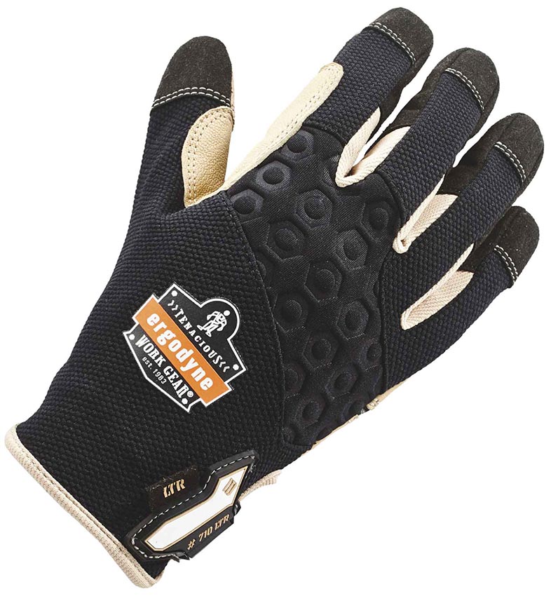 Ergodyne ProFlex 710LTR Heavy-Duty Leather-Reinforced Gloves from GME Supply