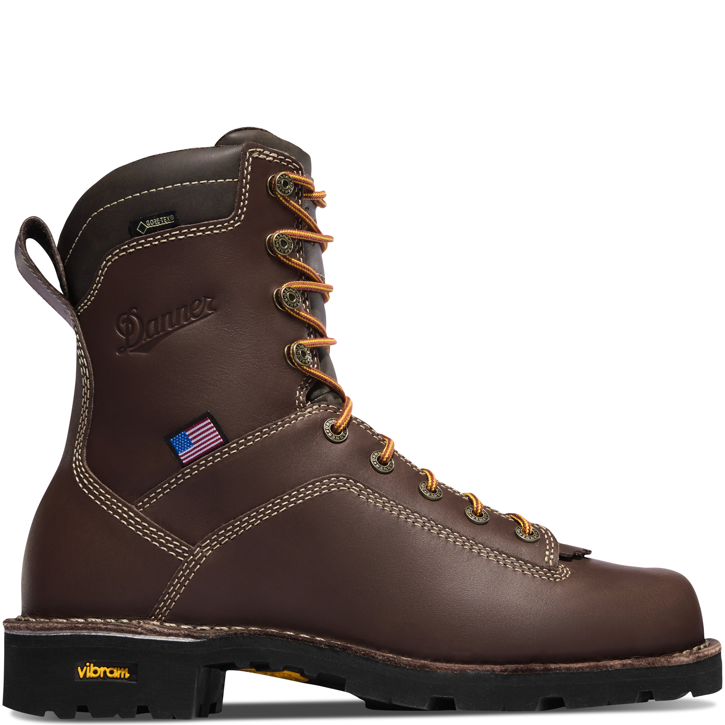 Danner 17305 Quarry USA 8 Brown Work Boot - Mens 10 D from GME Supply