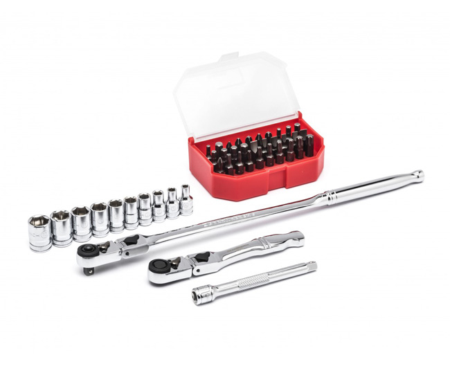 Gearwrench Slim Flex Head Mechanics Tool Set from GME Supply