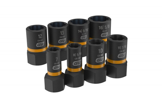 Gearwrench Bolt Biter Impact Extraction Socket Set from GME Supply