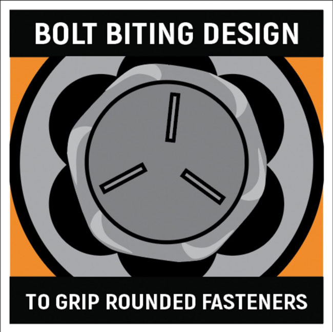 Gearwrench Bolt Biter Impact Extraction Socket Set from GME Supply