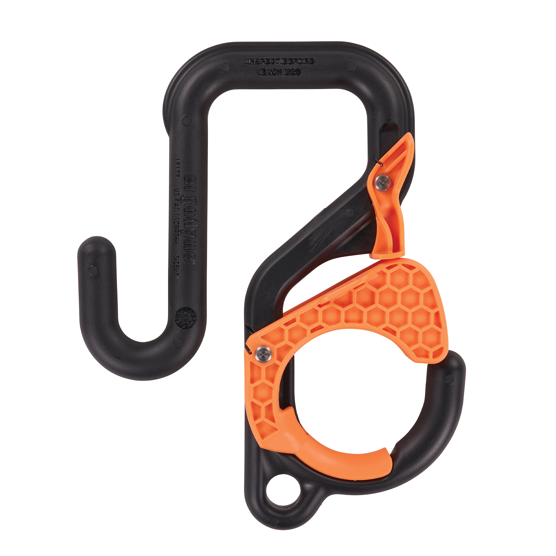 Ergodyne Squids 3178 Locking Aerial Bucket Hook with Tethering Point from GME Supply