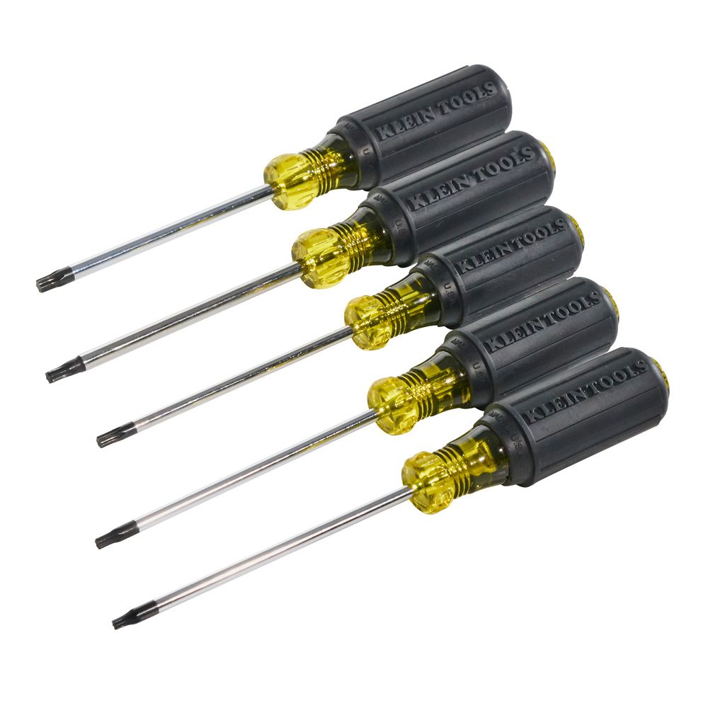 Klein Tools 5 Piece TORX Screwdriver Set from GME Supply