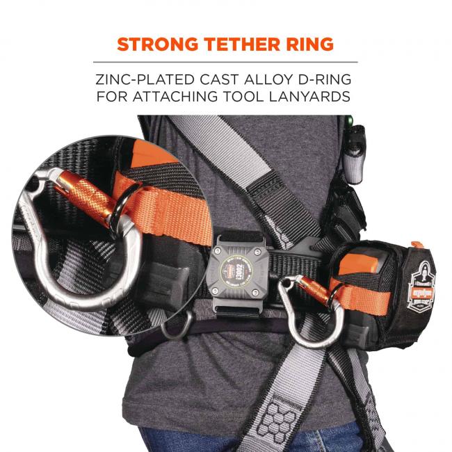 Ergodyne Squids 3770 X-Large Tape Measure Holder with Belt Clip from GME Supply