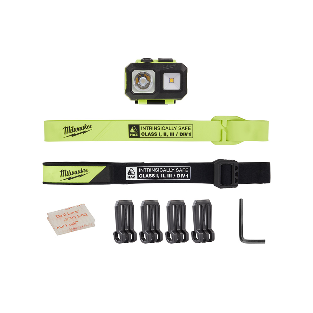 Milwaukee Intrinsically Safe Spot/Flood Headlamp from GME Supply