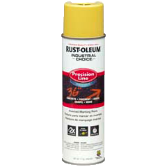 Rust-Oleum Industrial Choice M1800 Water-Based Precision Line Marking Paint from GME Supply