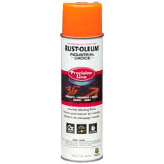 Rust-Oleum Industrial Choice M1800 Water-Based Precision Line Marking Paint from GME Supply
