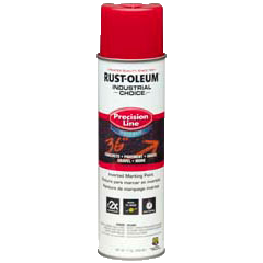 Rust-Oleum Industrial Choice M1800 Water-Based Precision Line Marking Paint from GME Supply