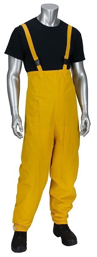 PIP HydroFR PVC Jacket with Hood and Bib Overalls from GME Supply