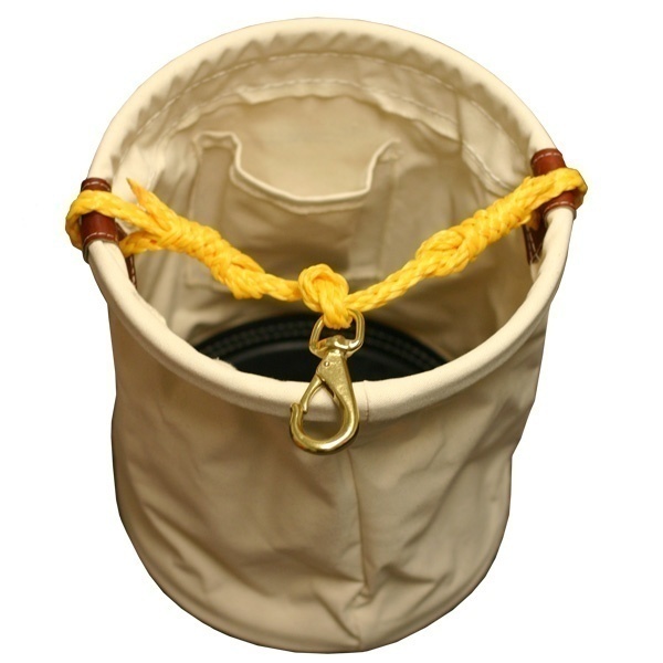 Elk River 80 lb White Cotton Duck Bucket from GME Supply