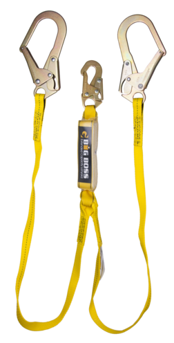 Guardian 21303 Big Boss Extended Free Fall Twin Leg Lanyard from GME Supply