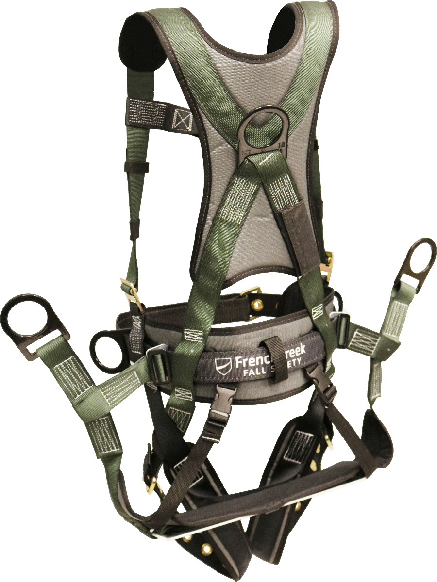 French Creek 22850BH-ALT Tower Climbing Harness from Columbia Safety