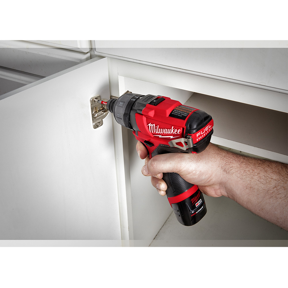 Milwaukee M12 FUEL 1/4 Inch Hex 2-Speed Screwdriver Kit from GME Supply