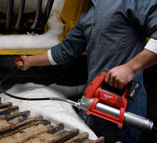 Milwaukee M12 Cordless Lithium-Ion Grease Gun (Tool Only) from GME Supply