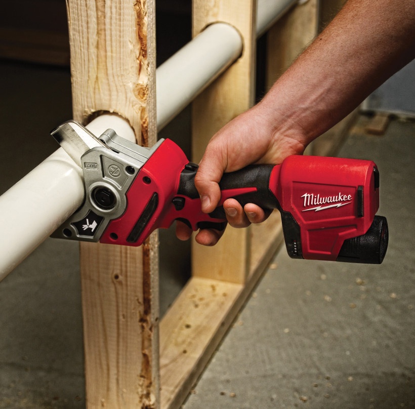 Milwaukee M12 Plastic PVC Pipe Shear Kit from GME Supply