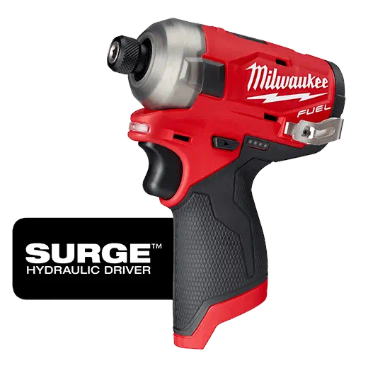 Milwaukee M12 FUEL SURGE 1/4" Hex Hydraulic Driver from Columbia Safety