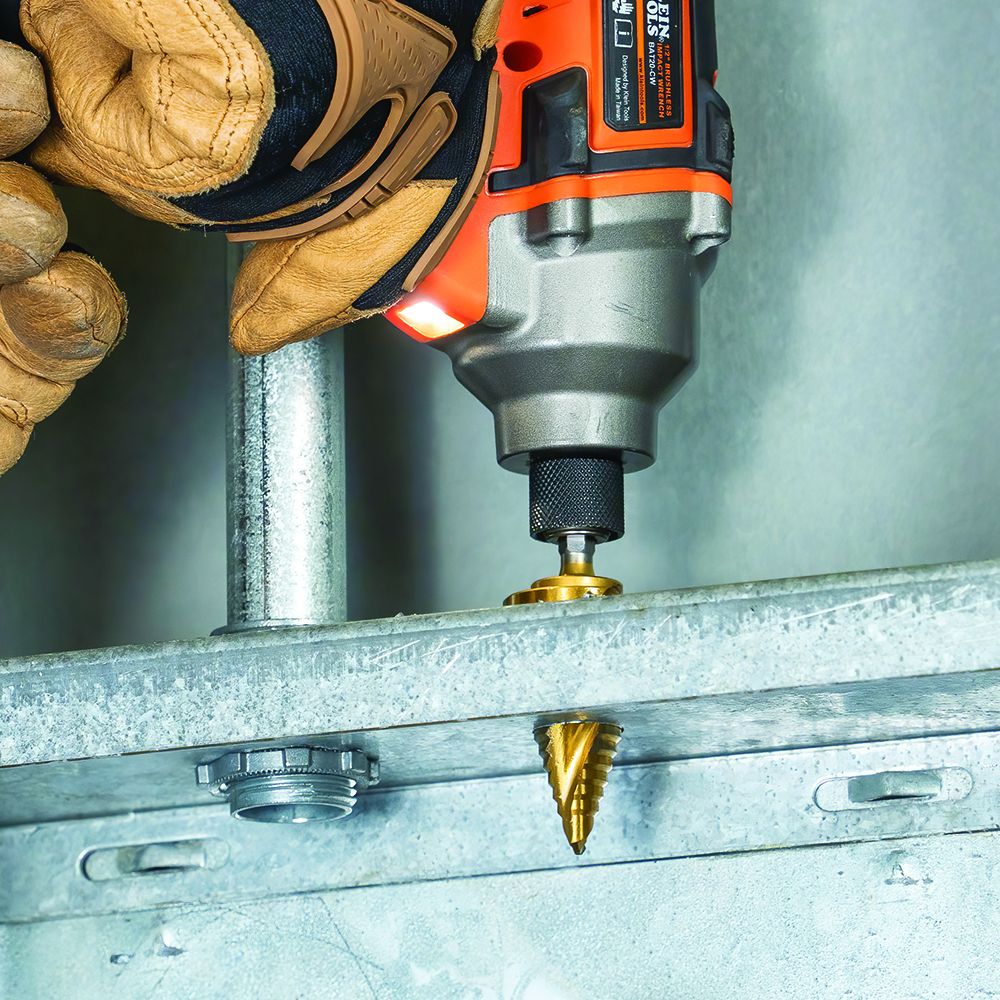 Klein Tools Step Bit Spiral Double Fluted VACO Kit - 3 Piece from GME Supply