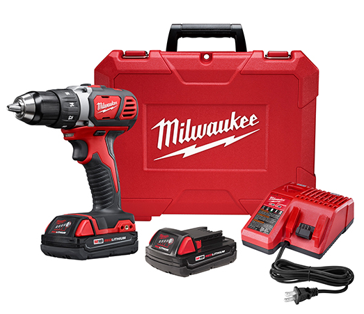 Milwaukee M18 Compact 1/2 Inch Drill/Driver Kit from GME Supply
