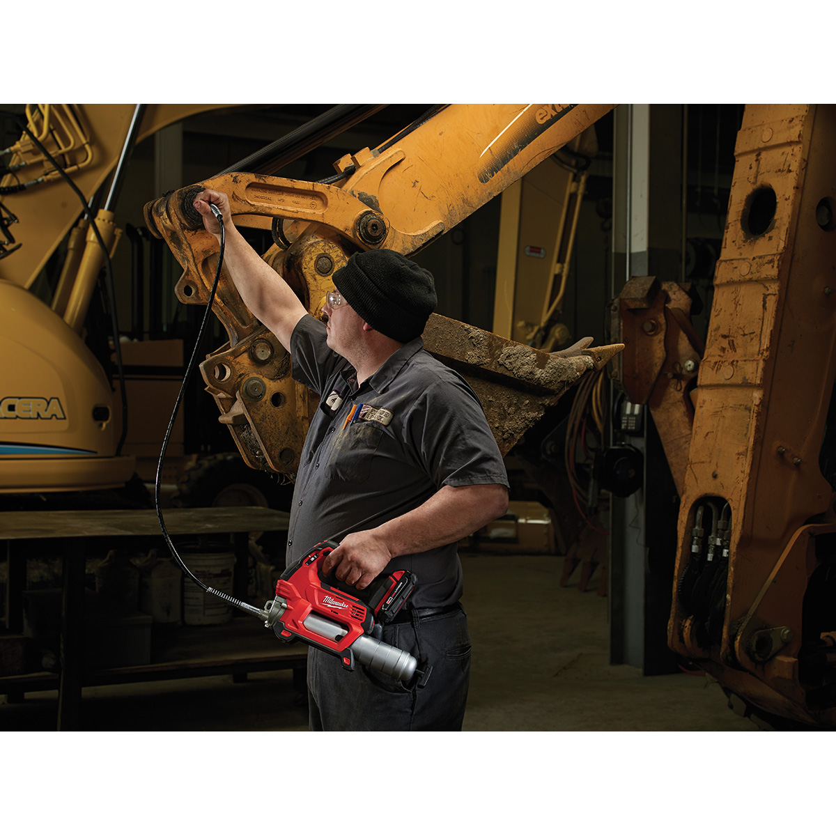 Milwaukee M18 Cordless 2-Speed Grease Gun Kit from GME Supply