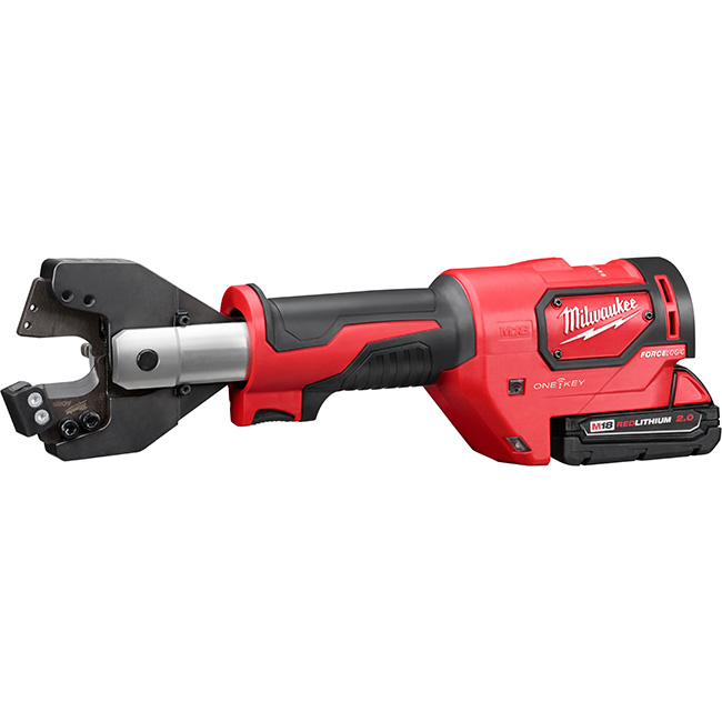 Milwaukee M18 Force Logic Cable Cutter Kit with 477 ACSR Jaws from GME Supply