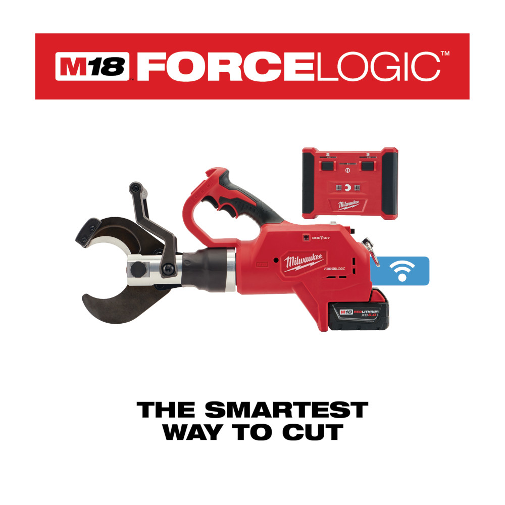Milwaukee M18 FORCE LOGIC 3 Inch Underground Cable Cutter from GME Supply