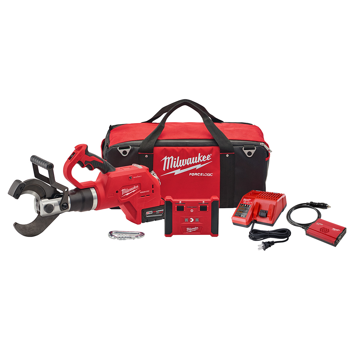 Milwaukee M18 FORCE LOGIC 3 Inch Underground Cable Cutter with Wireless Remote from Columbia Safety
