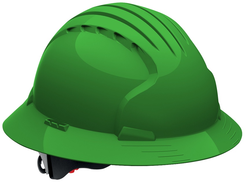JSP 6161V Evolution Deluxe Full Brim Vented Hard Hat from Columbia Safety