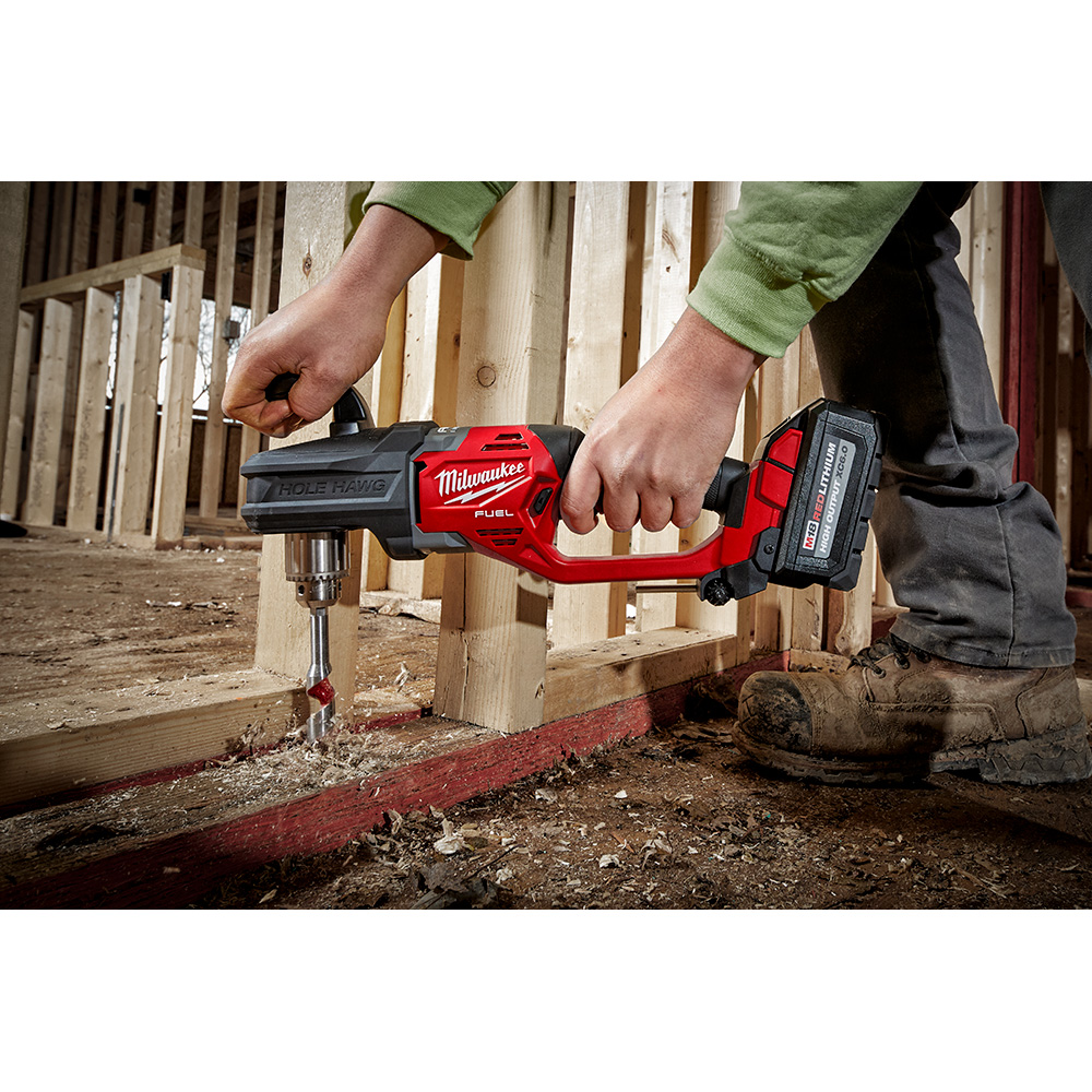 Milwaukee M18 Fuel Hole Hawg 1/2 Inch Right Angle Drill (Tool Only) from GME Supply