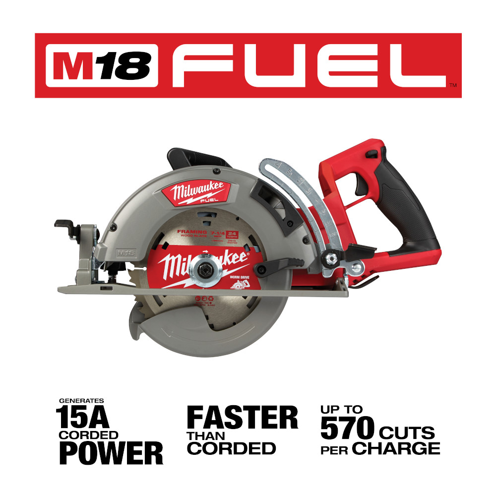 Milwaukee M18 FUEL Rear Handle 7-1/4 Inch Circular Saw (Tool Only) from GME Supply