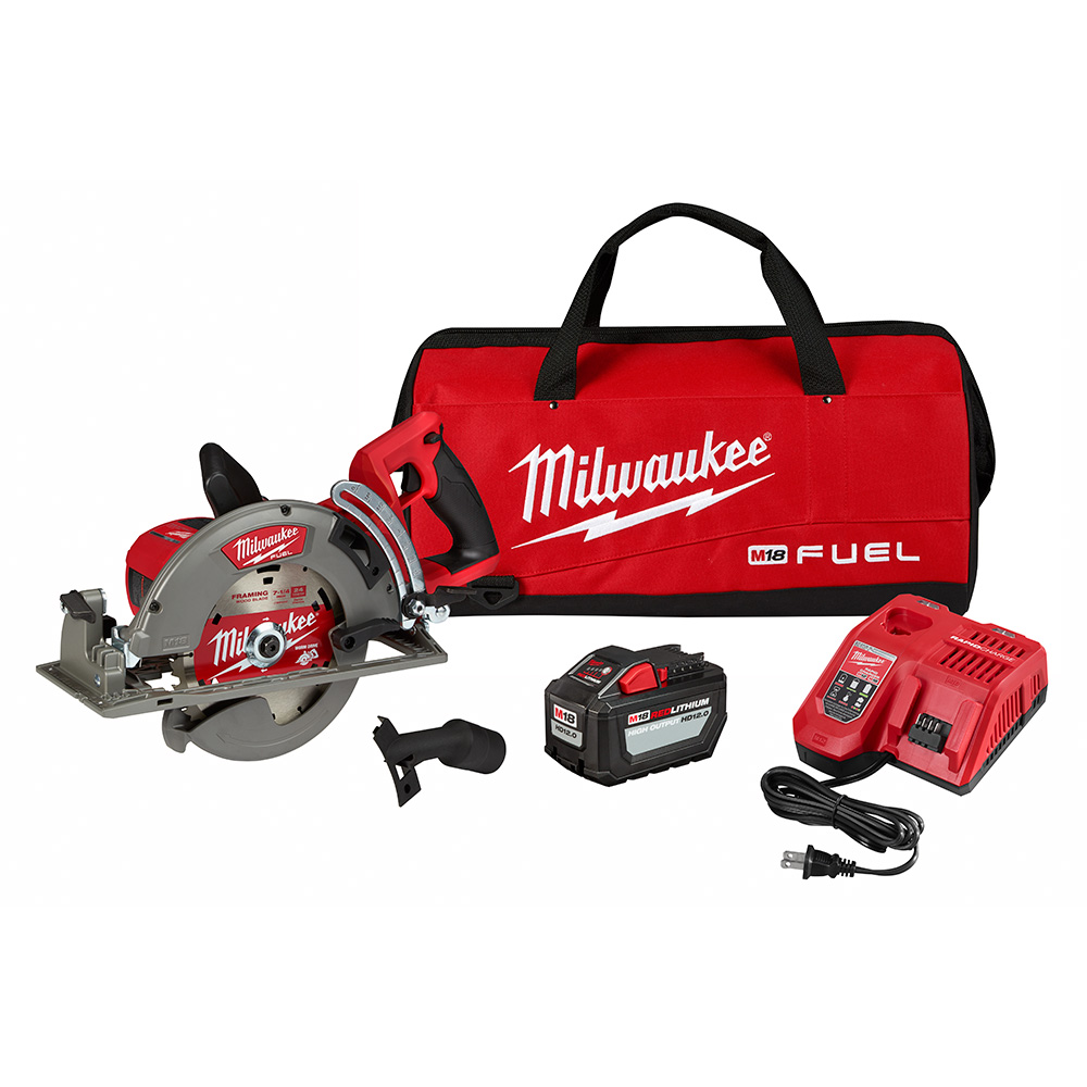 Milwaukee M18 FUEL 7-1/4 Inch Rear Handle Circular Saw Kit from GME Supply