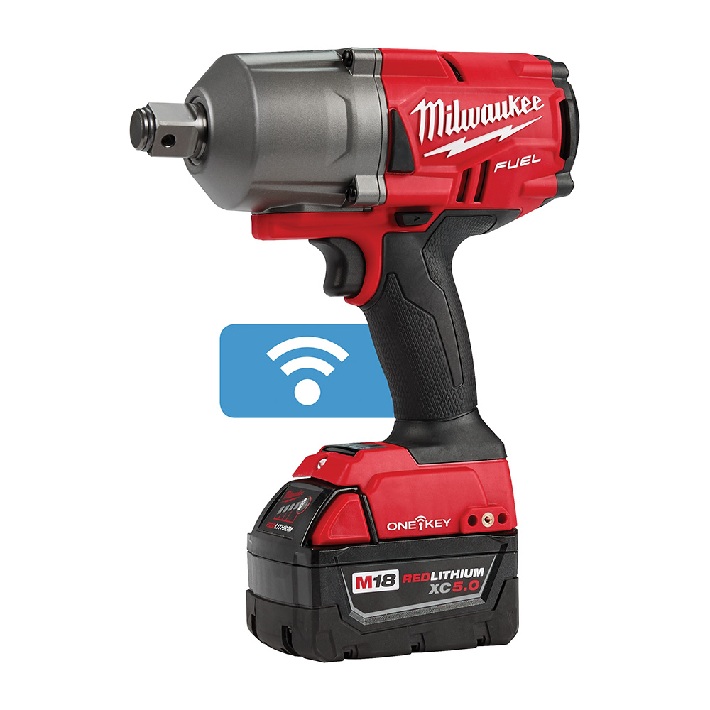 Milwaukee M18 FUEL 3/4 Inch High Torque Impact Wrench with Friction Ring and ONE-KEY Kit from GME Supply