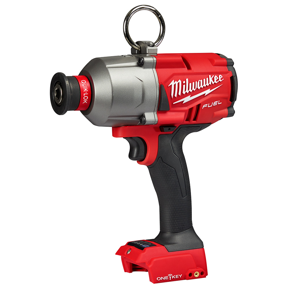 Milwaukee M18 FUEL 7/16 Inch Hex Lineman Utility High Torque Impact Wrench Kit with One Key from Columbia Safety