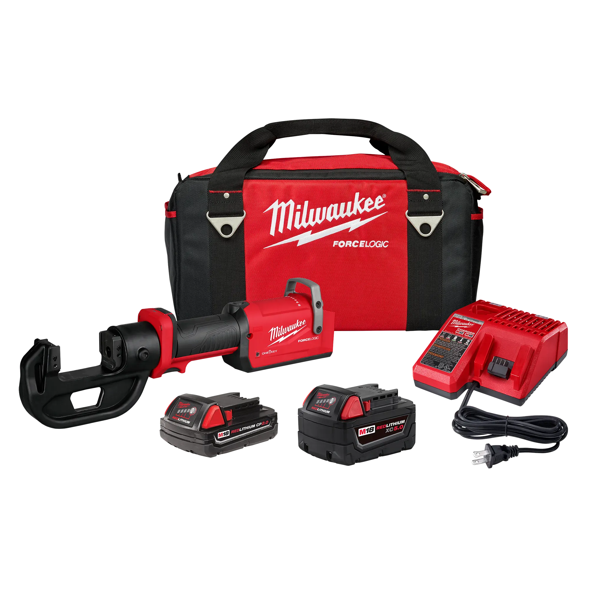 Milwaukee M18 FORCE LOGIC 12T Kearney Linear Crimper Kit from GME Supply